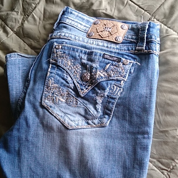 Miss Me mid rise boot cut sz 34 - Picture 2 of 2